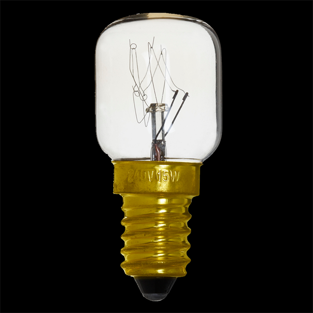 Päronlampa klar E14 15W